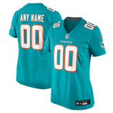 NFL Miami Dolphins Women's Custom Game Jersey