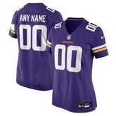 NFL Minnesota Vikings Women's Custom Game Jersey