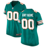 NFL Miami Dolphins Women's Alternate Custom Game Jersey