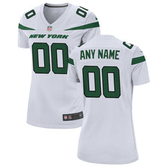 NFL New York Jets Women's Custom Game Jersey