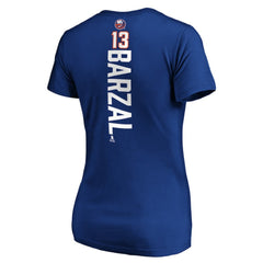 Mathew Barzal New York Islanders Women's Playmaker V-Neck T-Shirt