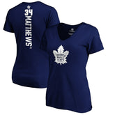 Auston Matthews Toronto Maple Leafs Women's Playmaker V-Neck T-Shirt