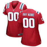 NFL New England Patriots Women's Alternate Custom Jersey