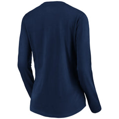 NFL Indianapolis Colts Women's Banner Wave V-Neck Long Sleeve T-Shirt