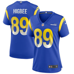 NFL Los Angeles Rams Tyler Higbee Women's Game Player Jersey