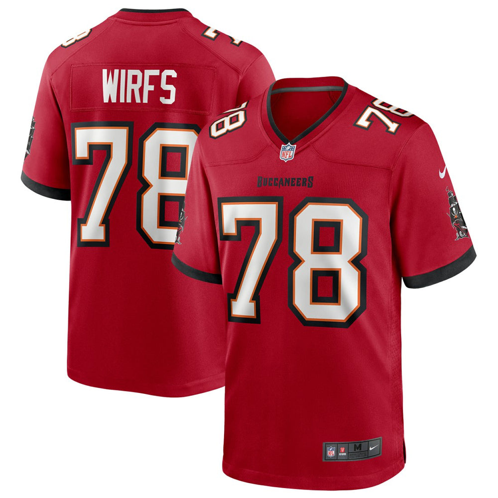NFL Tampa Bay Buccaneers Tristan Wirfs Player Game Jersey