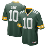 NFL Green Bay Packers Jordan Love Player Game Jersey
