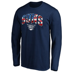 Phoenix Suns Banner Wave Long Sleeve T-Shirt - Navy outlet