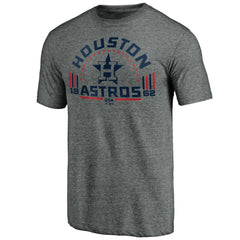Houston Astros Team Freedom Tri-Blend T-Shirt - Gray