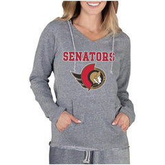 Ottawa Senators Concepts Sport Women's Mainstream Terry Long Sleeve Hooded Top