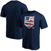 Los Angeles Kings Banner Wave Logo T-Shirt