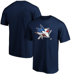 San Jose Sharks Banner Wave Logo T-Shirt