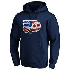 Philadelphia Flyers Banner Wave Logo Pullover Hoodie