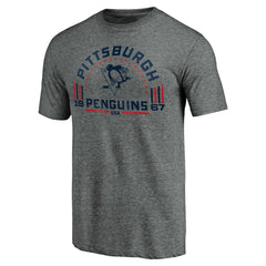 Pittsburgh Penguins Team Freedom Tri-Blend T-Shirt
