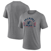 Miami Heat Team Freedom Tri-Blend T-Shirt - Gray on sale