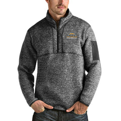 NFL Los Angeles Chargers Antigua Fortune Quarter-Zip Pullover Jacket