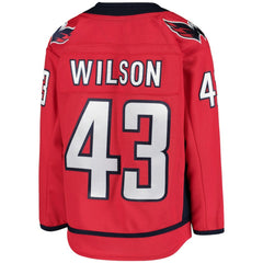Tom Wilson Washington Capitals Youth Home Premier Player Jersey