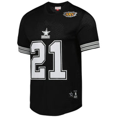 NFL Dallas Cowboys Deion Sanders Retired Player Name & Number Mesh Top