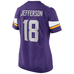 NFL Minnesota Vikings Justin Jefferson Women's Game Jersey