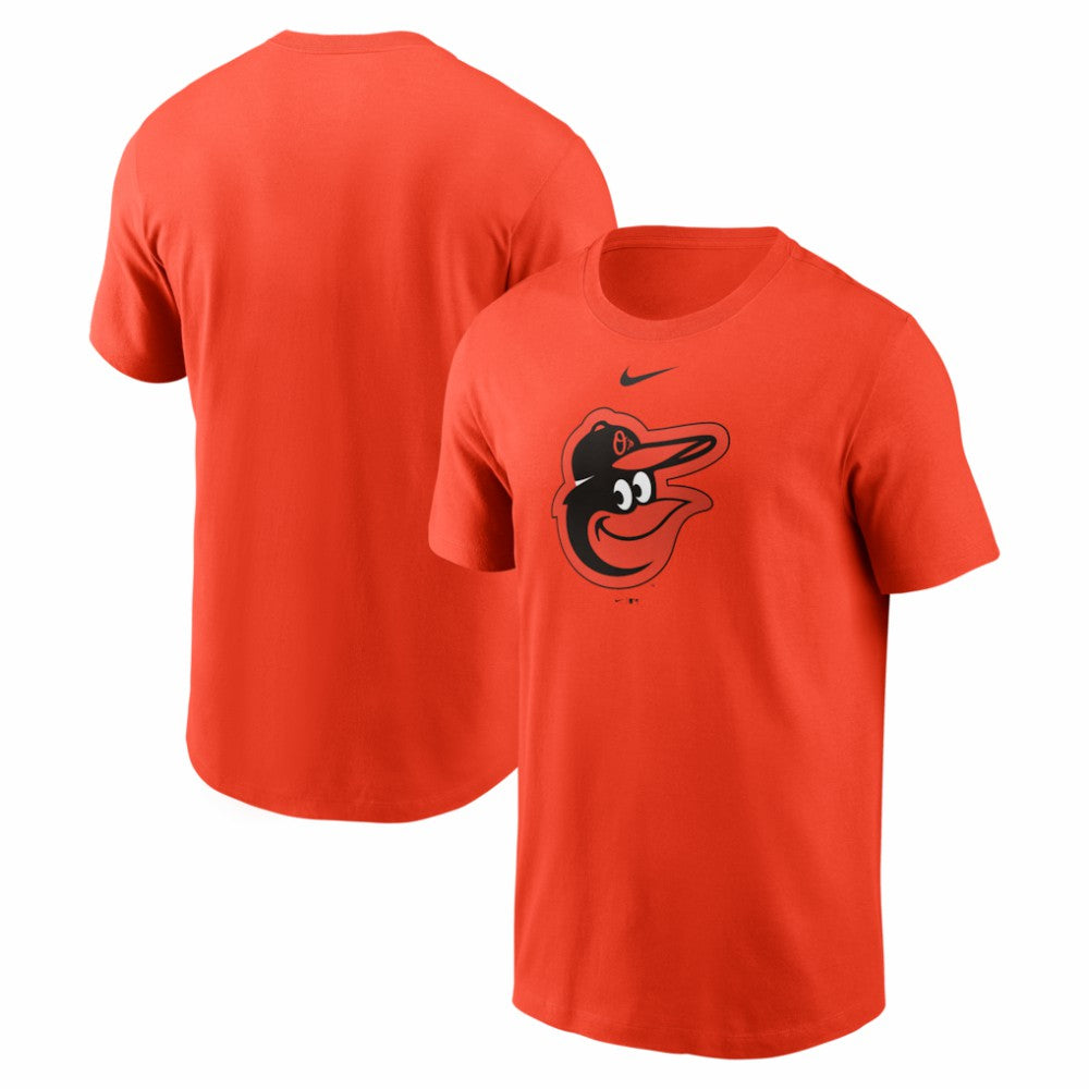 Baltimore Orioles Large Logo T-Shirt - Orange | Nike