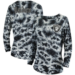 NFL Las Vegas Raiders Women's Tie-Dye Long Sleeve T-Shirt