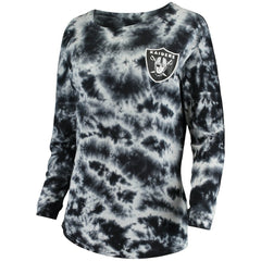 NFL Las Vegas Raiders Women's Tie-Dye Long Sleeve T-Shirt