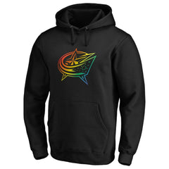 Columbus Blue Jackets Team Pride Logo Pullover Hoodie