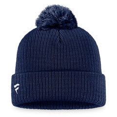 St. Louis Blues Fanatics Primary Logo Cuffed Knit Hat with Pom