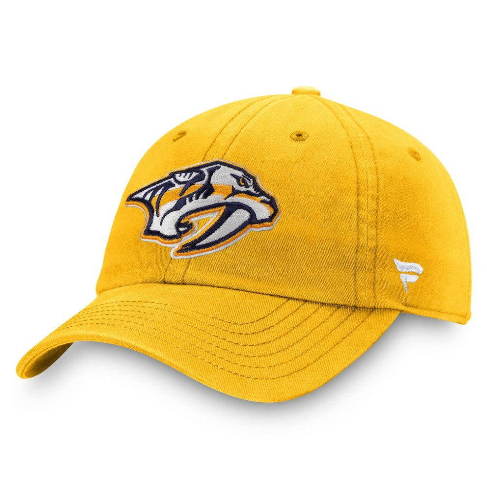 Nashville Predators Fanatics Core Primary Logo Adjustable Hat