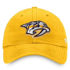 Nashville Predators Fanatics Core Primary Logo Adjustable Hat