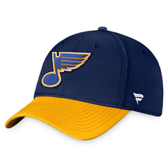 St. Louis Blues Fanatics Core Primary Logo Flex Hat