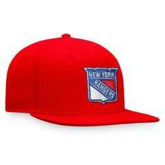 New York Rangers Fanatics Core Primary Logo Fitted Hat