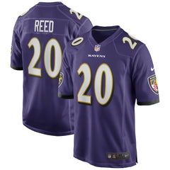 NFL Baltimore Ravens Ed Reed Game Retired Player Jersey