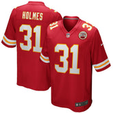 NFL Kansas City Chiefs Priest Holmes Game Retired Player Jersey