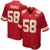 NFL Kansas City Chiefs Derrick Thomas Game Retired Player Jersey
