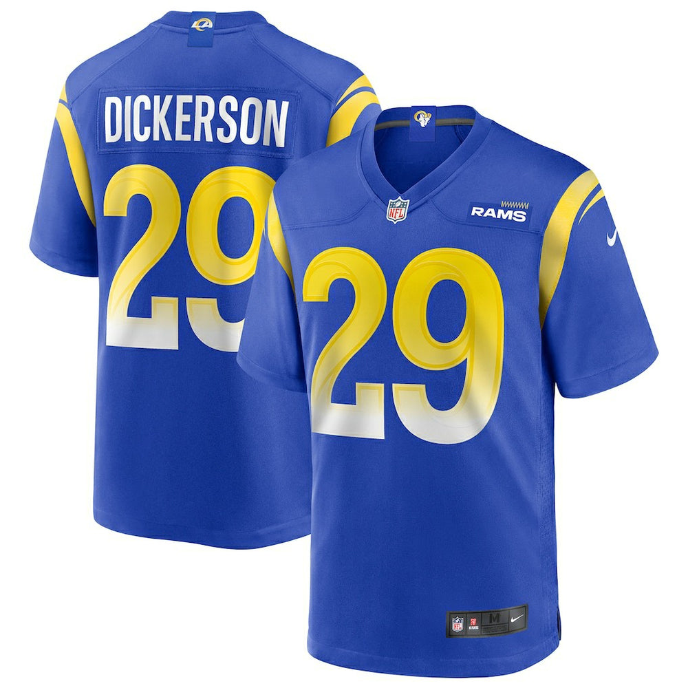 NFL Los Angeles Rams Eric Dickerson Game Retired Player Jersey