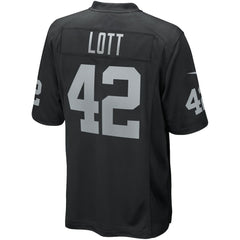 NFL Las Vegas Raiders Ronnie Lott Game Retired Player Jersey