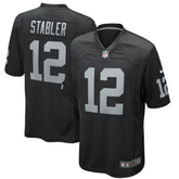 NFL Las Vegas Raiders Ken Stabler Game Retired Player Jersey
