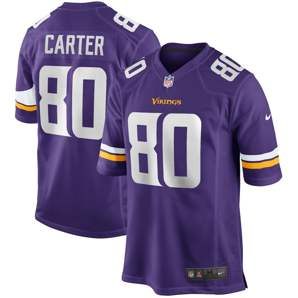 NFL Minnesota Vikings Cris Carter Game Retired Player Jersey