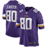 NFL Minnesota Vikings Cris Carter Game Retired Player Jersey