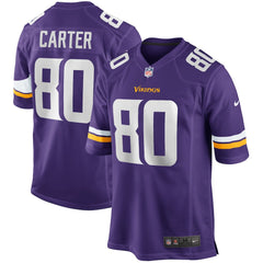 NFL Minnesota Vikings Cris Carter Game Retired Player Jersey