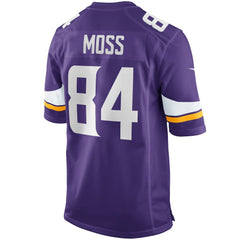 NFL Minnesota Vikings Randy Moss Game Retired Player Jersey
