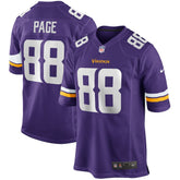 NFL Minnesota Vikings Alan Page Game Retired Player Jersey