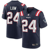 NFL New England Patriots Ty Law Game Retired Player Jersey