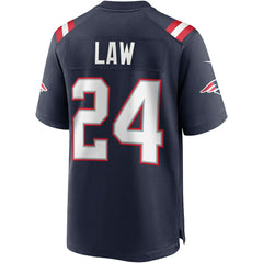 NFL New England Patriots Ty Law Game Retired Player Jersey