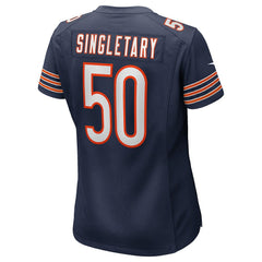 NFL Chicago Bears Mike Singletary Women's Game Retired Player Jersey