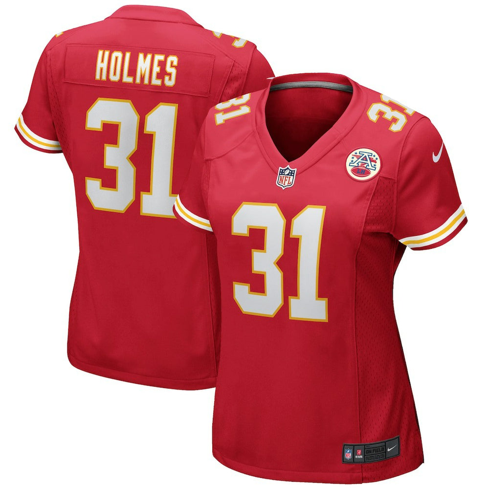 NFL Kansas City Chiefs Priest Holmes Women's Game Retired Player Jersey