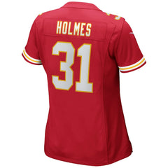 NFL Kansas City Chiefs Priest Holmes Women's Game Retired Player Jersey