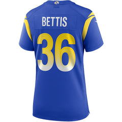 NFL Los Angeles Rams Jerome Bettis Women's Game Retired Player Jersey
