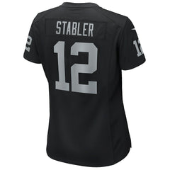 NFL Las Vegas Raiders Ken Stabler Women's Game Retired Player Jersey